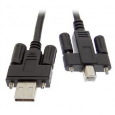 USB kábel csavaros zárral